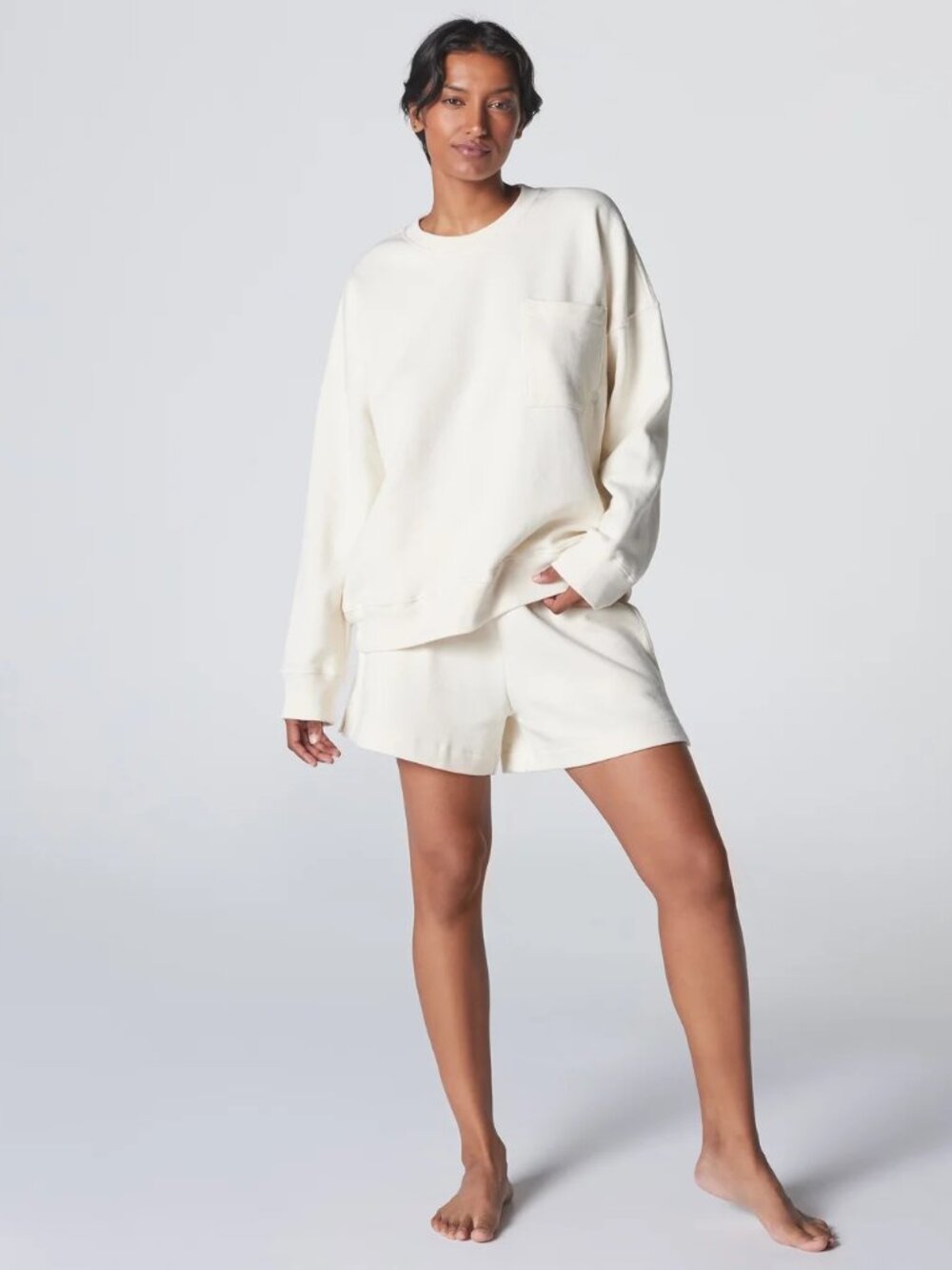 NWT - Daphne - cream crewneck Sweatshirt - Size S